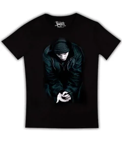 Прикольные футболки: Eminem на черной